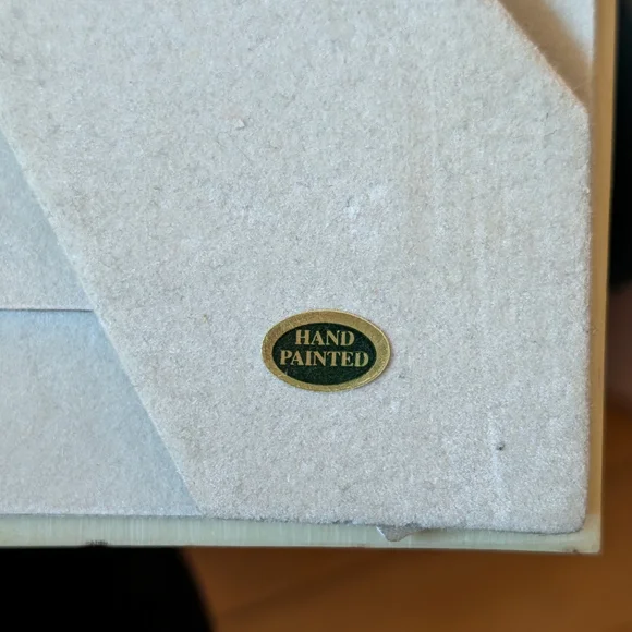 Vtg Hand Painted Picture Frame - Picture 5 of 5